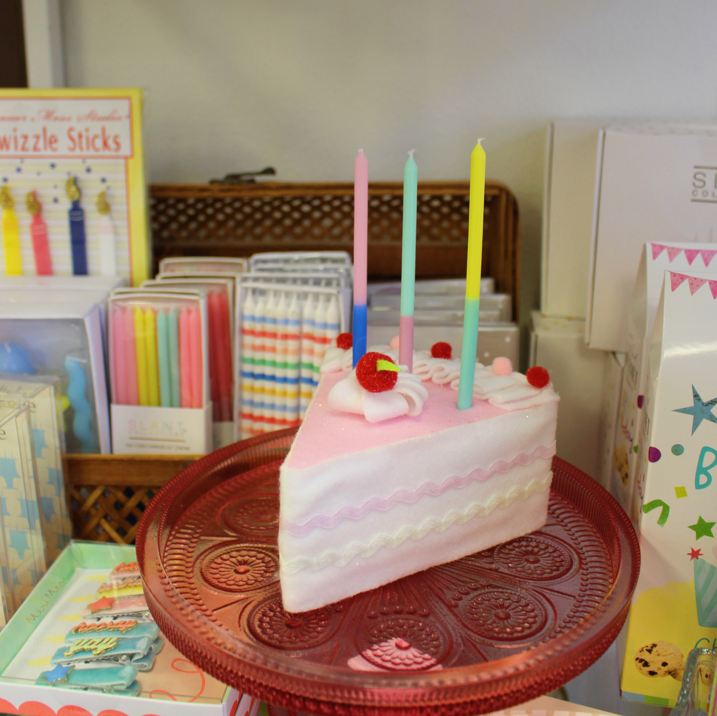 Tall Cake Candles