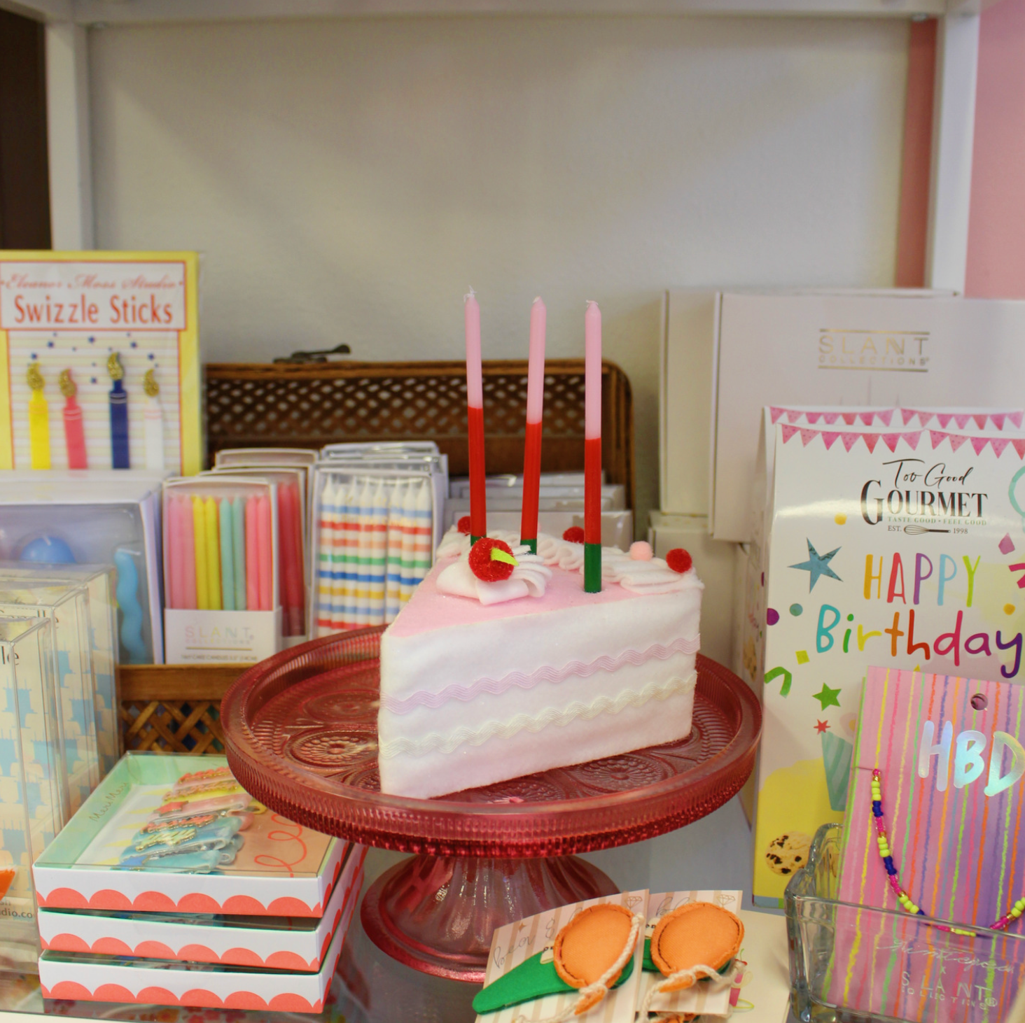 Tall Cake Candles