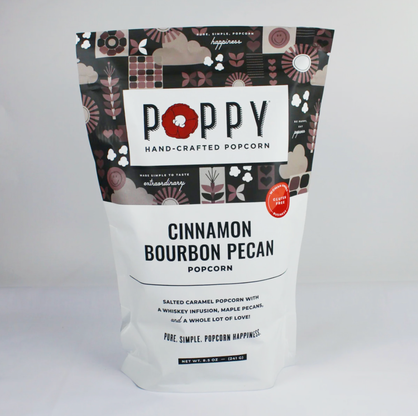Cinnamon Bourbon Pecan Popcorn