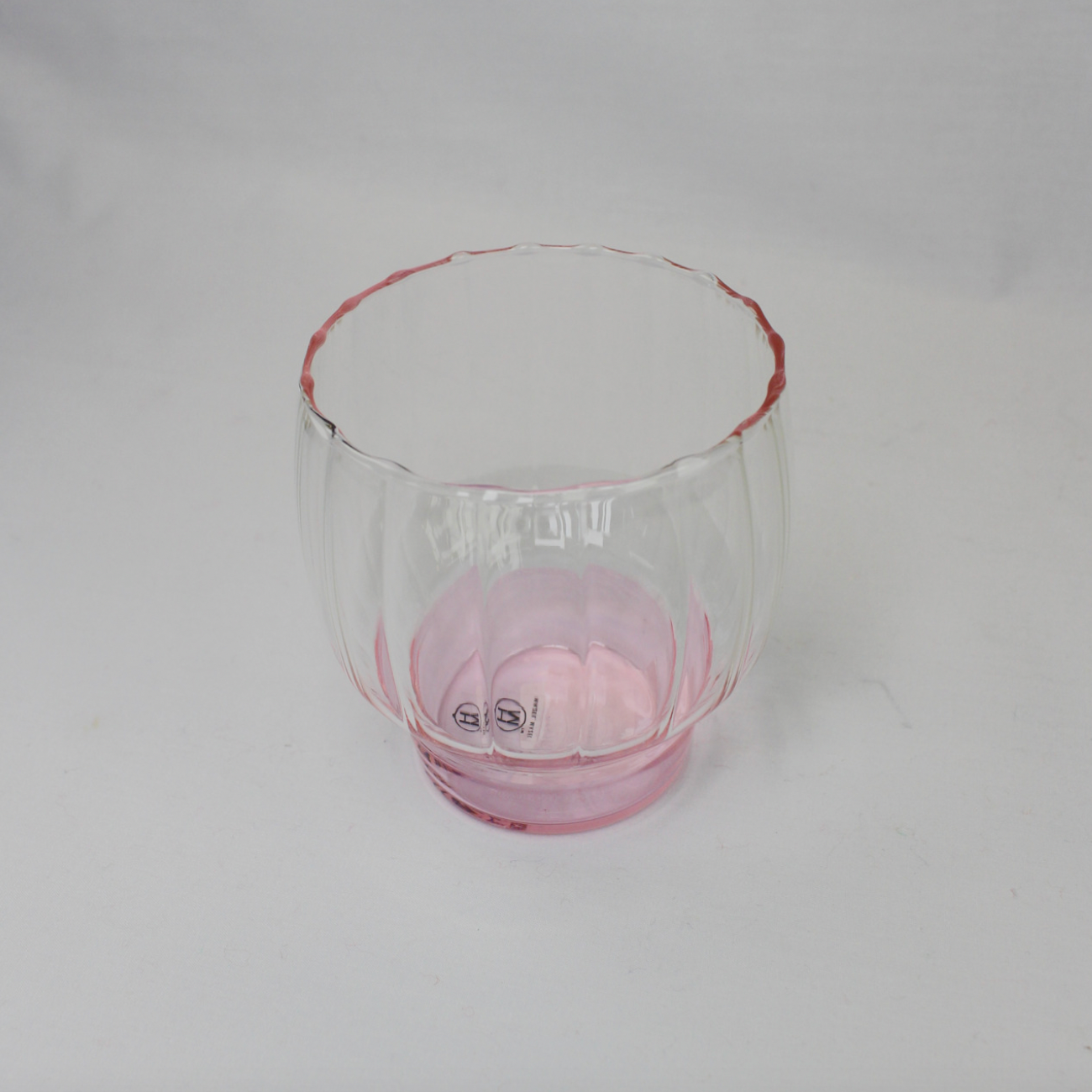 Pink Tulip Glass