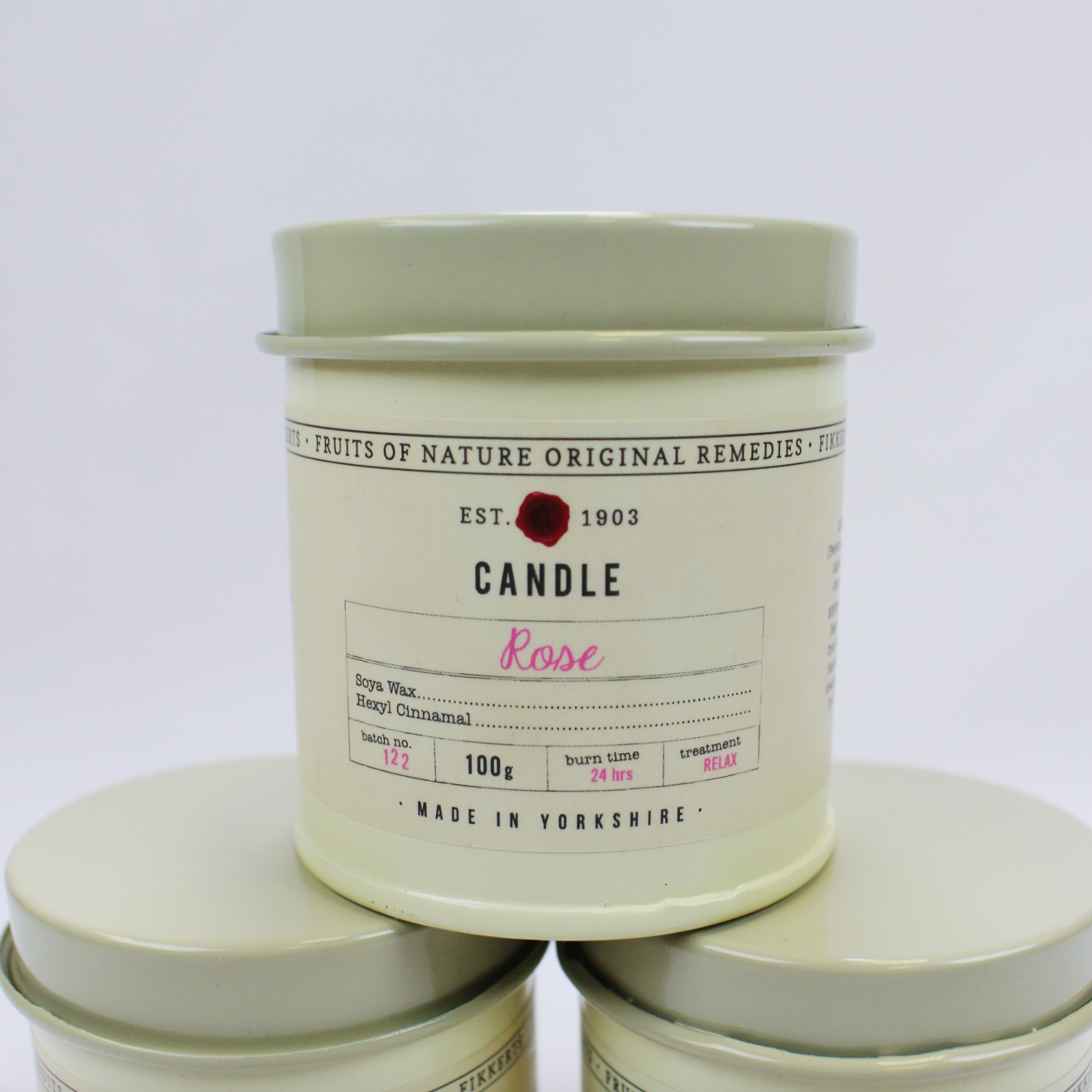 Fikkerts Candle Tin