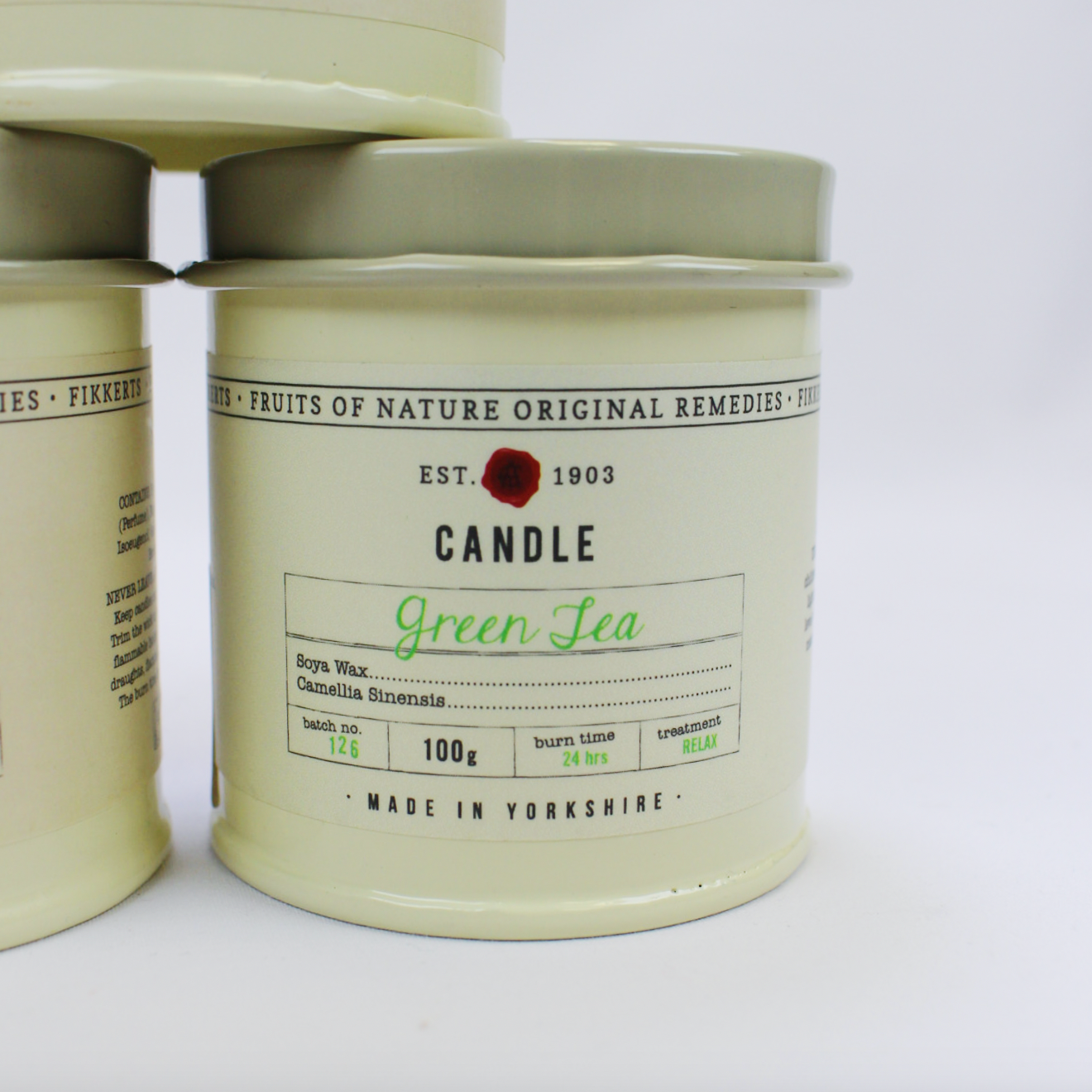 Fikkerts Candle Tin