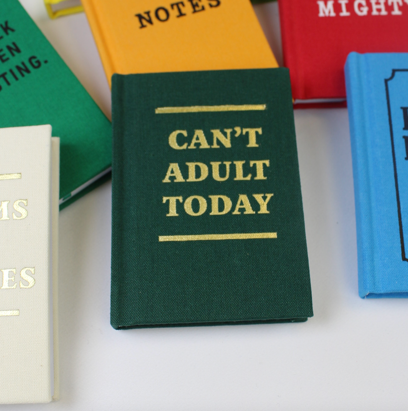 Tiny Notes Mini Fabric Notepad