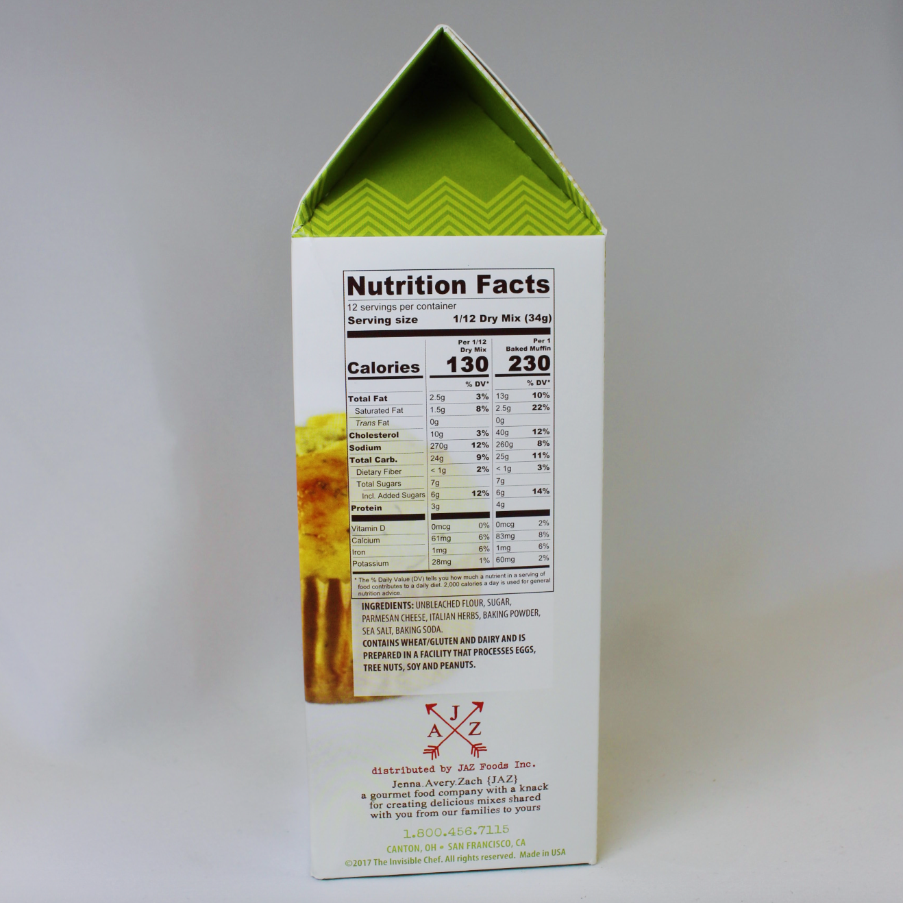 Parmesan Herb Muffin Mix