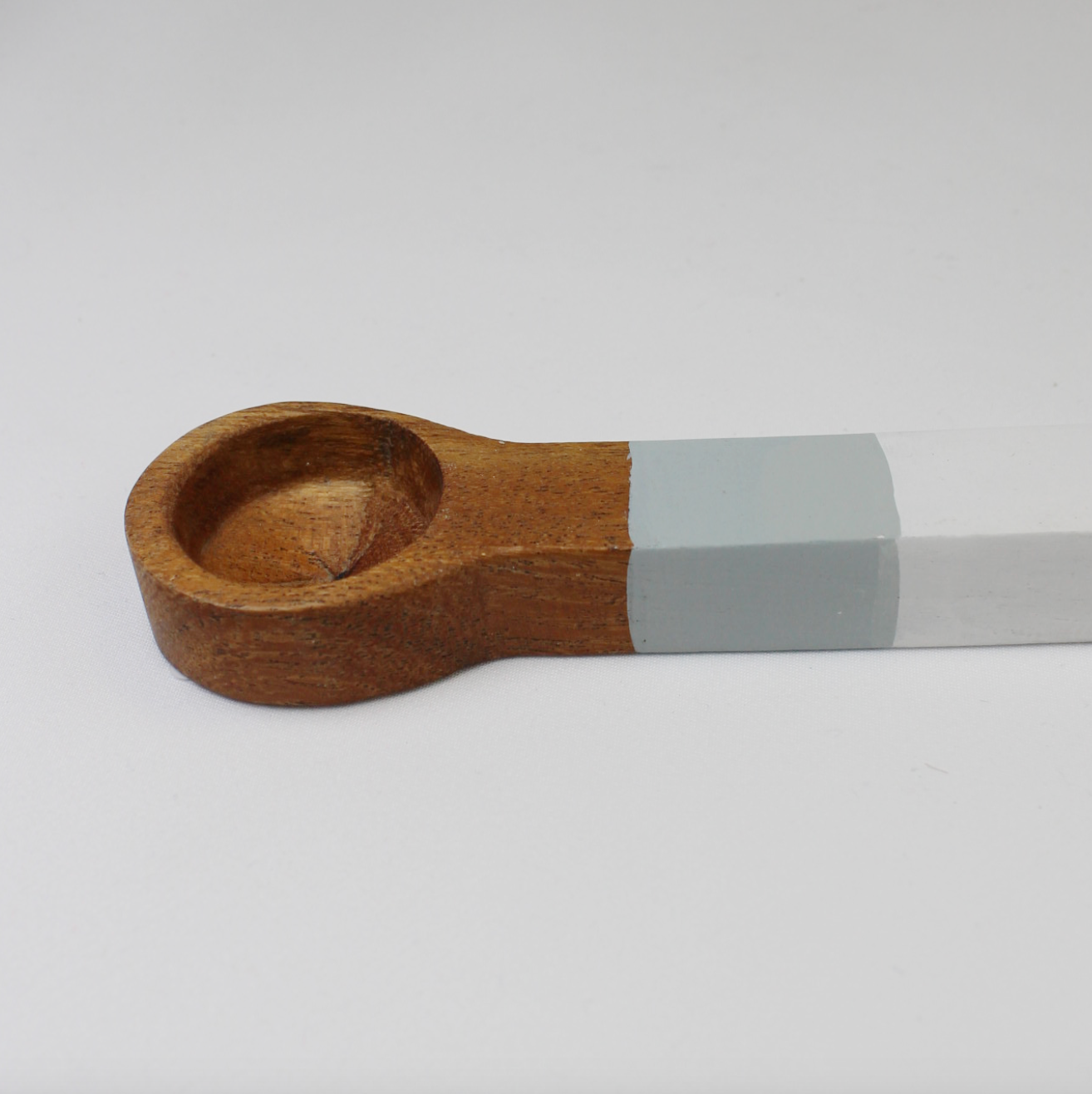 Wooden Color Block Teaspoons