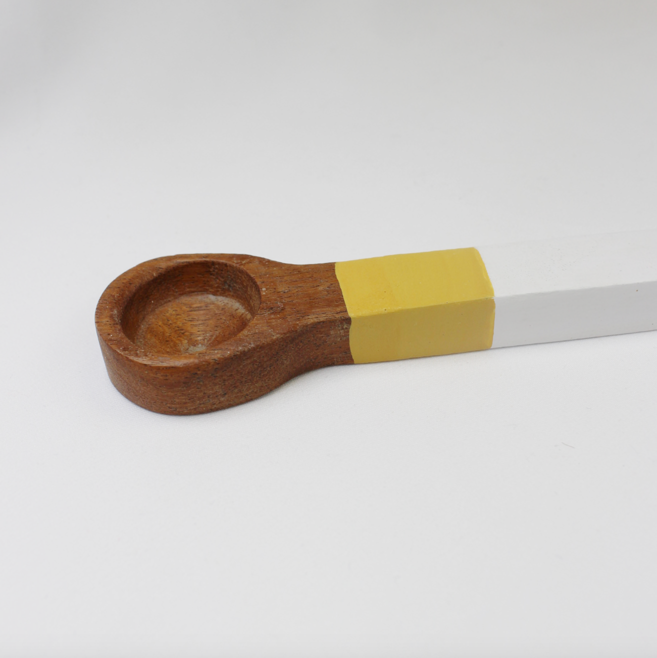 Wooden Color Block Teaspoons