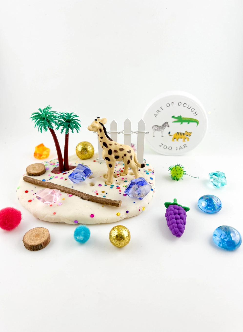 Art of Dough Sensory Jars