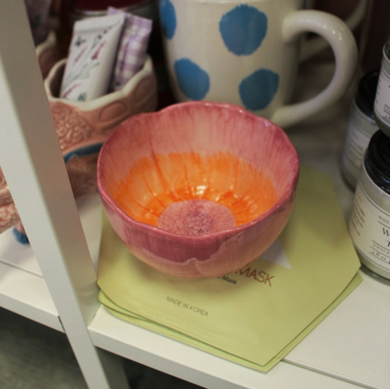 Vibrant Flower Ramekin