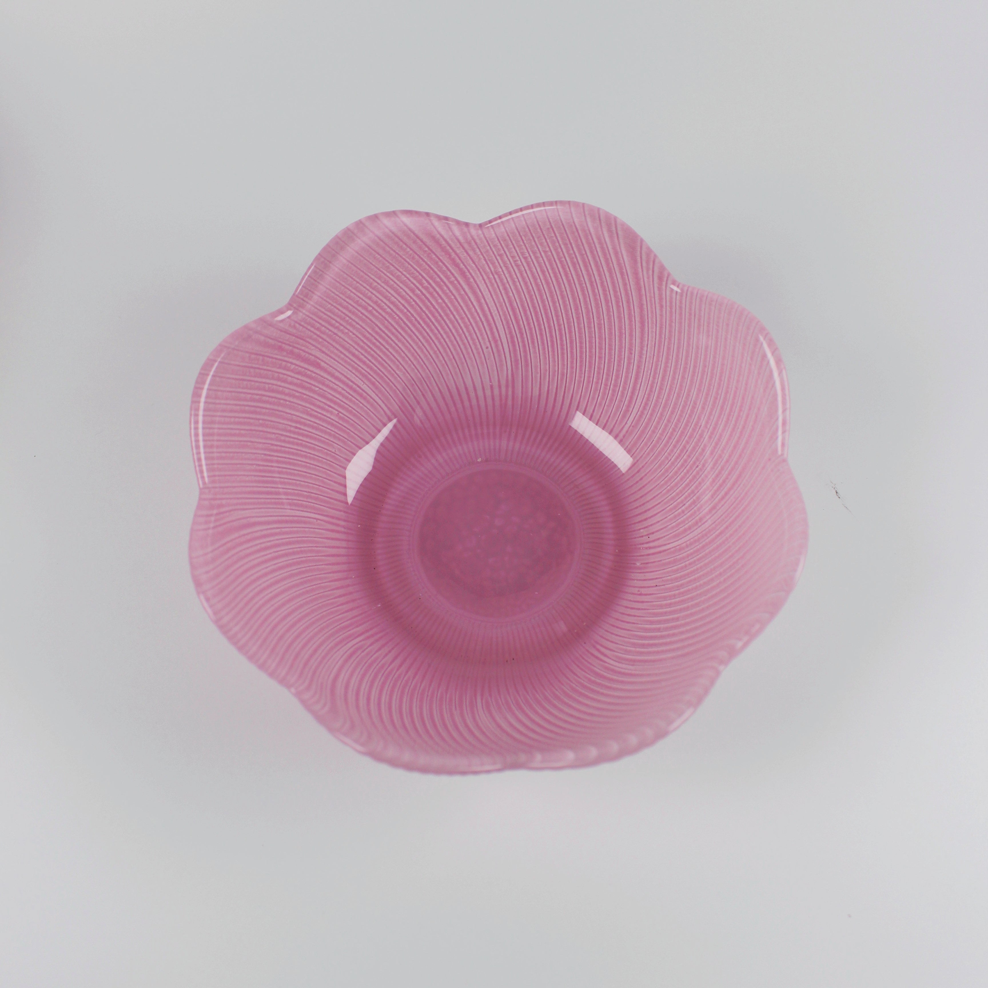 Glass Scalloped Bowls
