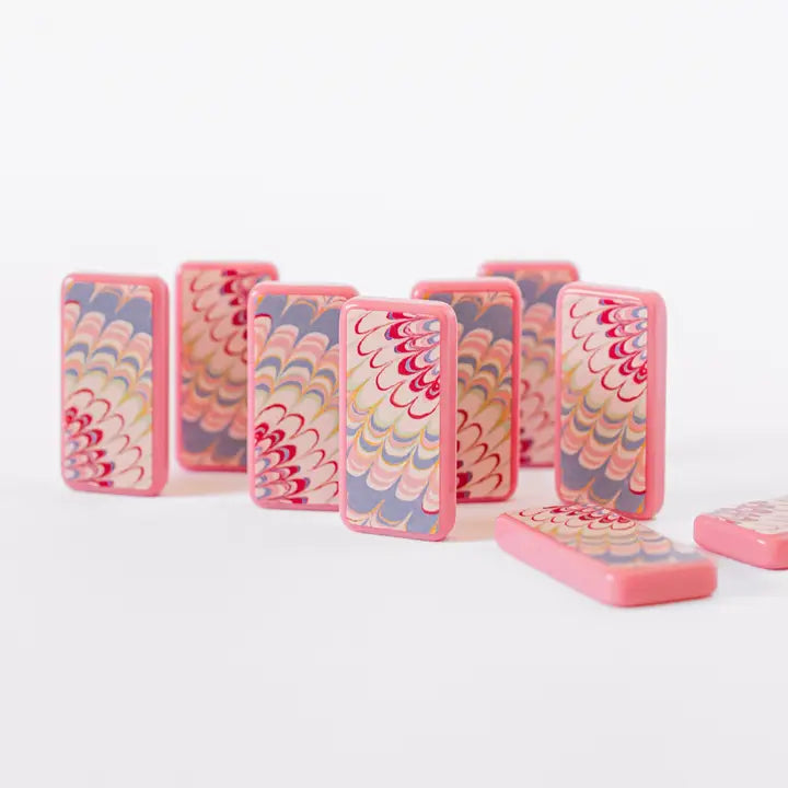 Marbled Domino Set