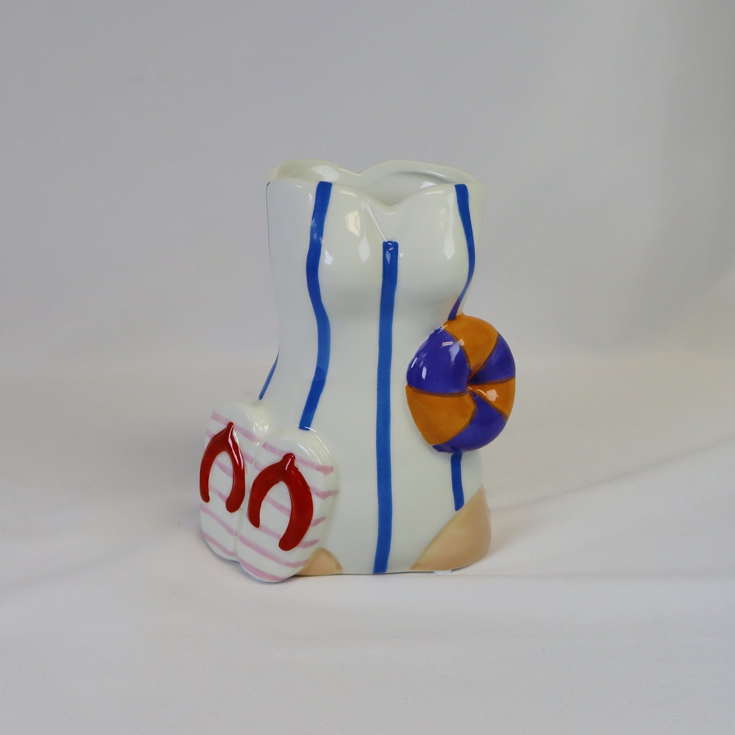 Ceramic Swimsuit Vase