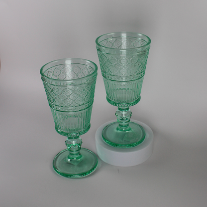 Green Claro Goblet