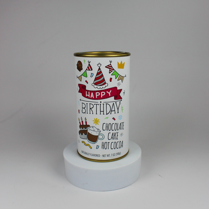 Happy Birthday Chocolate Cake Hot Cocoa Mix
