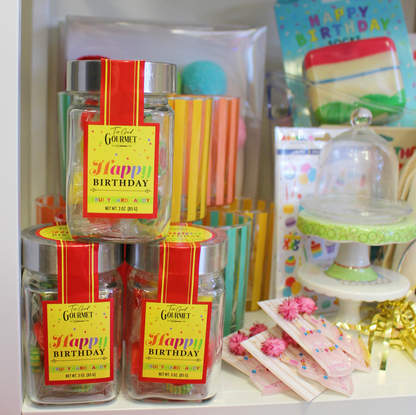 Happy Birthday Candy Jar