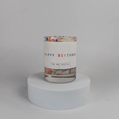 Confetti Birthday Candle