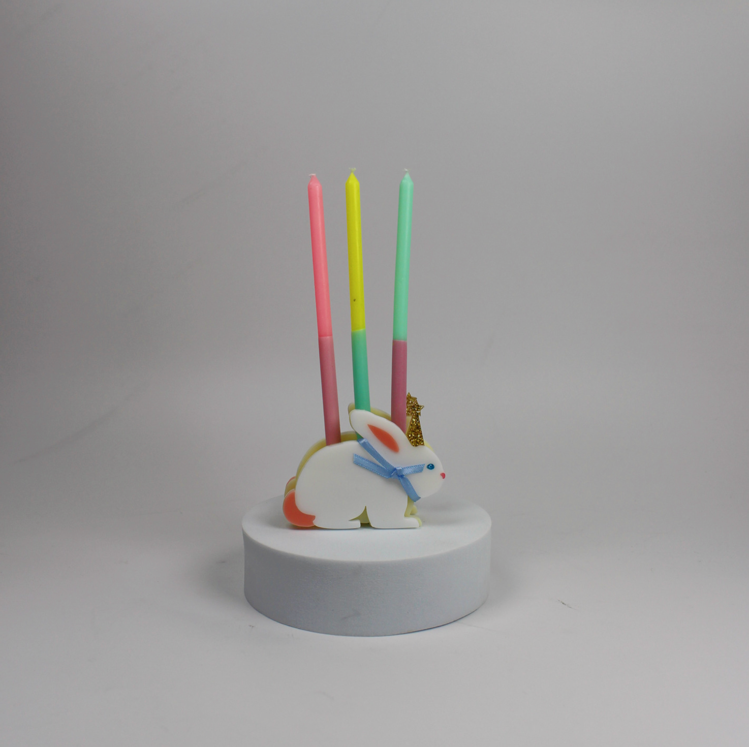 Rabbit Birthday Candle Holder