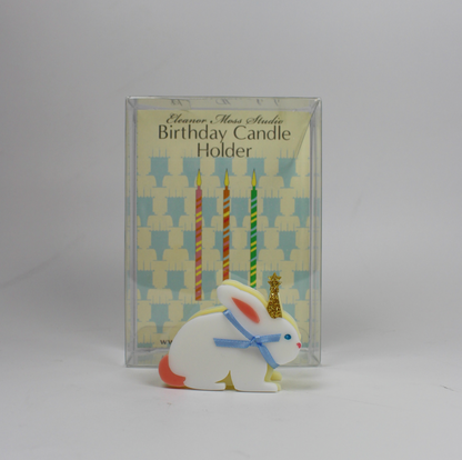 Rabbit Birthday Candle Holder