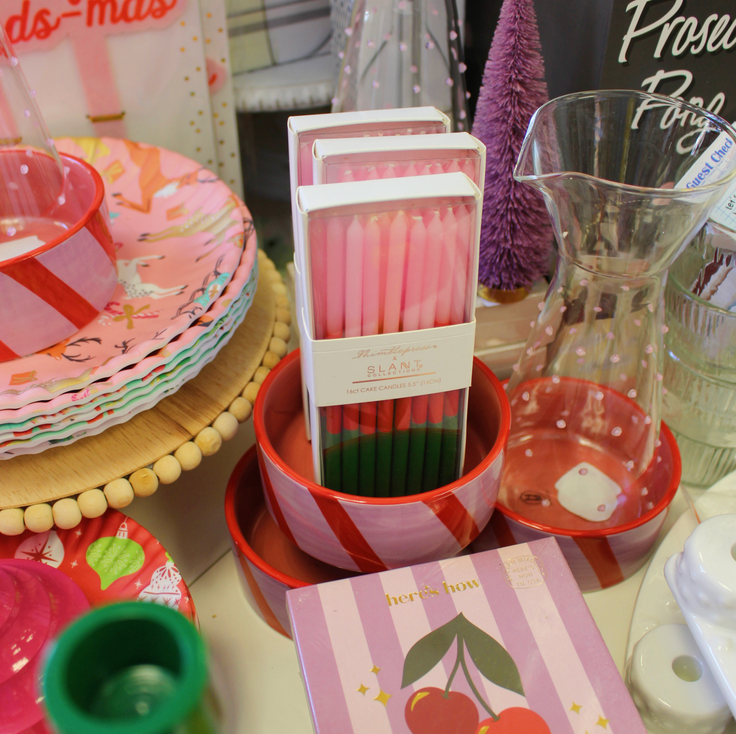 Tall Cake Candles