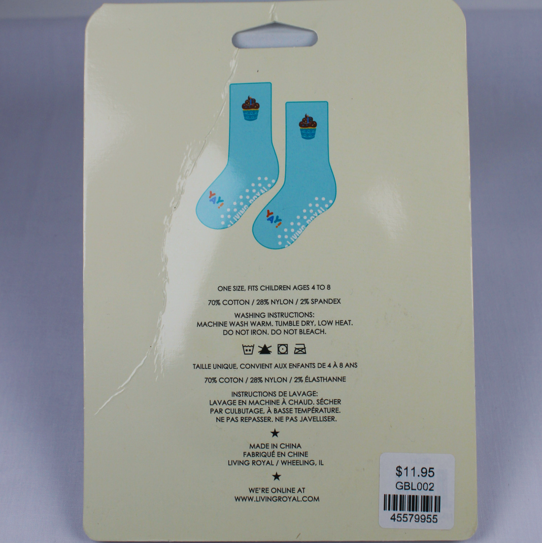 Birthday Cupcake Kids Socks