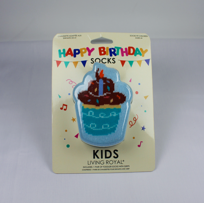 Birthday Cupcake Kids Socks