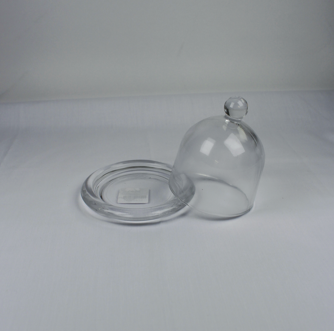 Glass Cup Cake Set