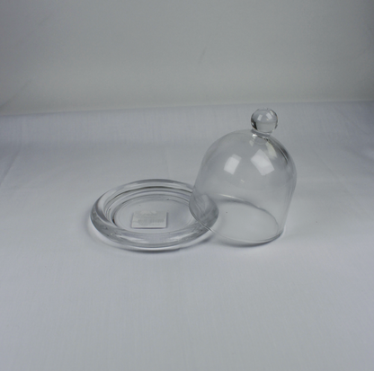 Glass Cup Cake Set
