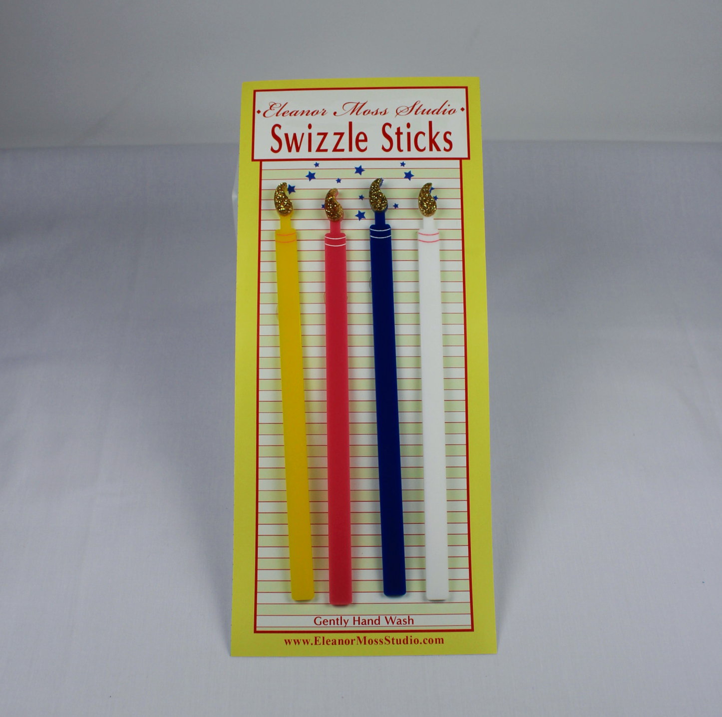 Happy Birthday Candles Swizzle Sticks