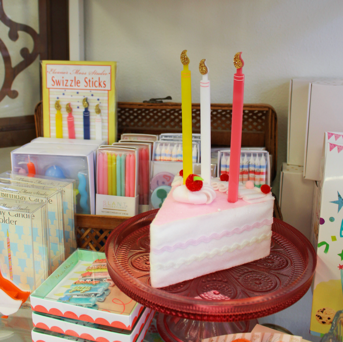 Happy Birthday Candles Swizzle Sticks