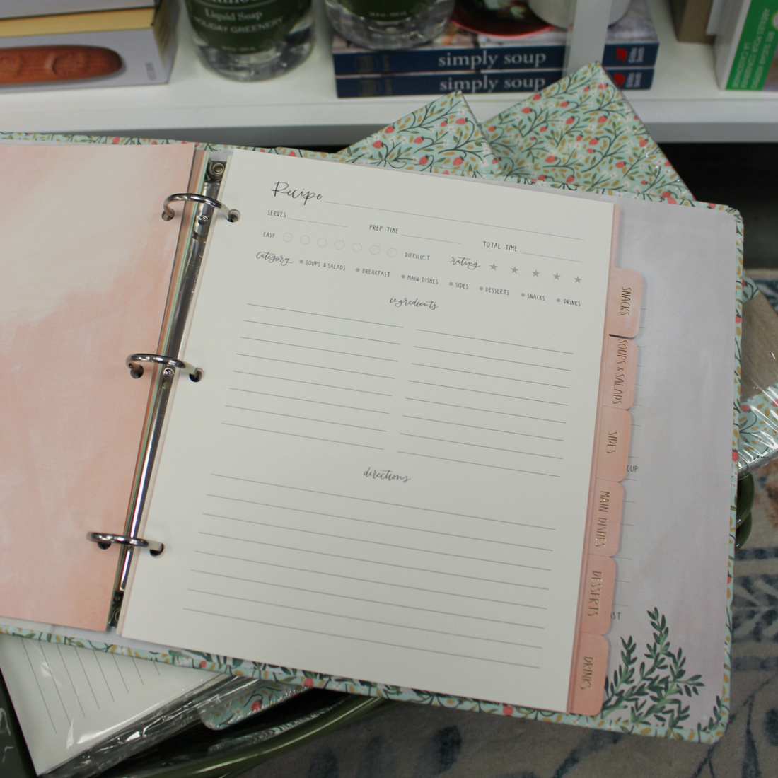 Petite Recipe Pages