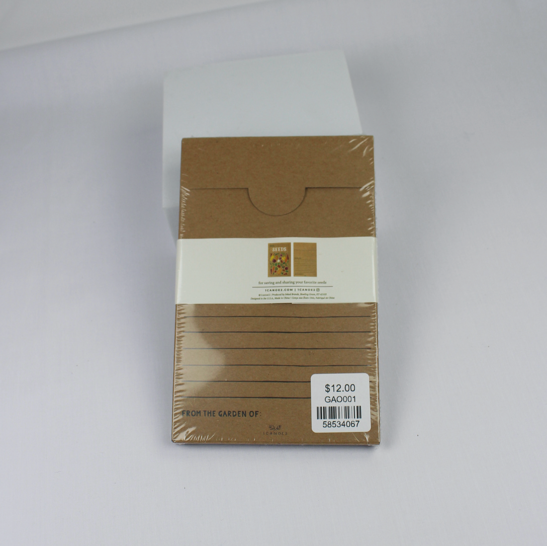 Vegetable Seed Storage Packets