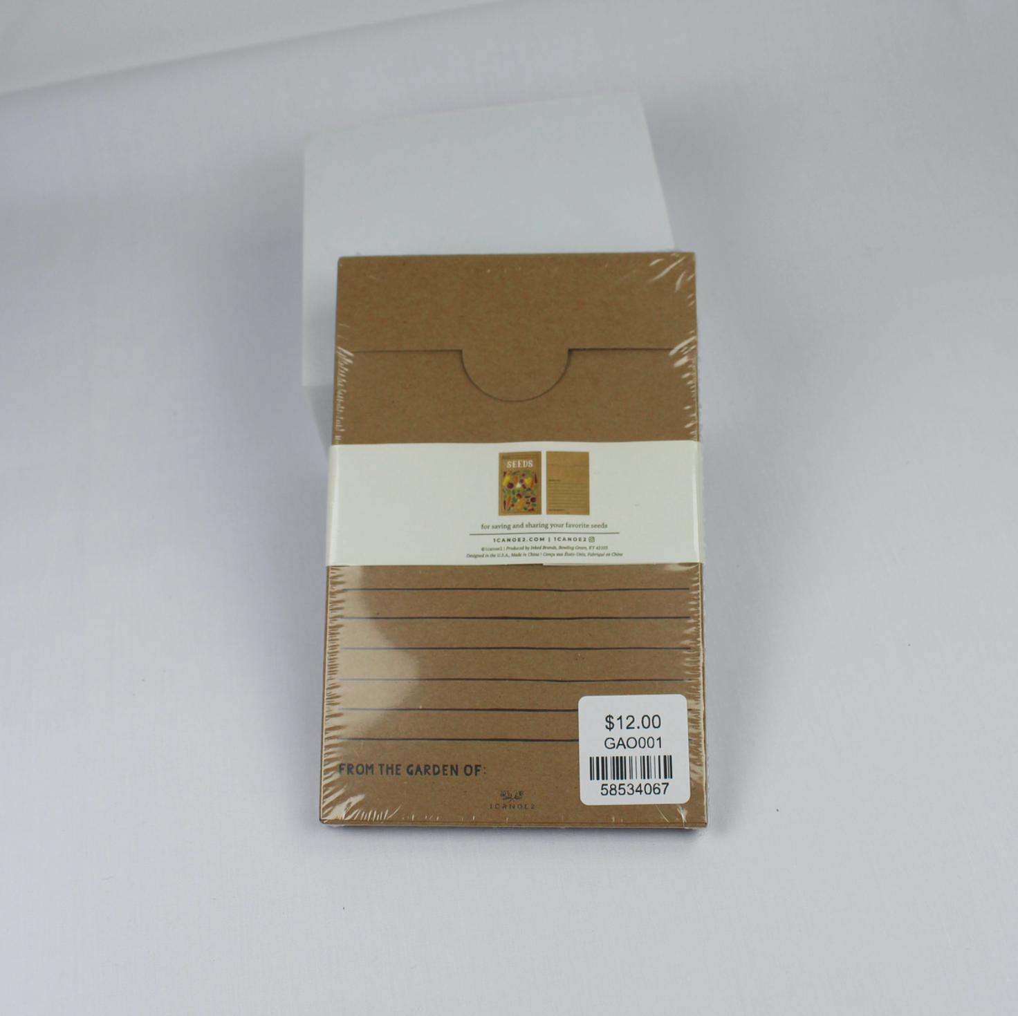 Vegetable Seed Storage Packets