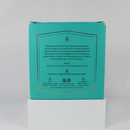 Blue Citrus Candle