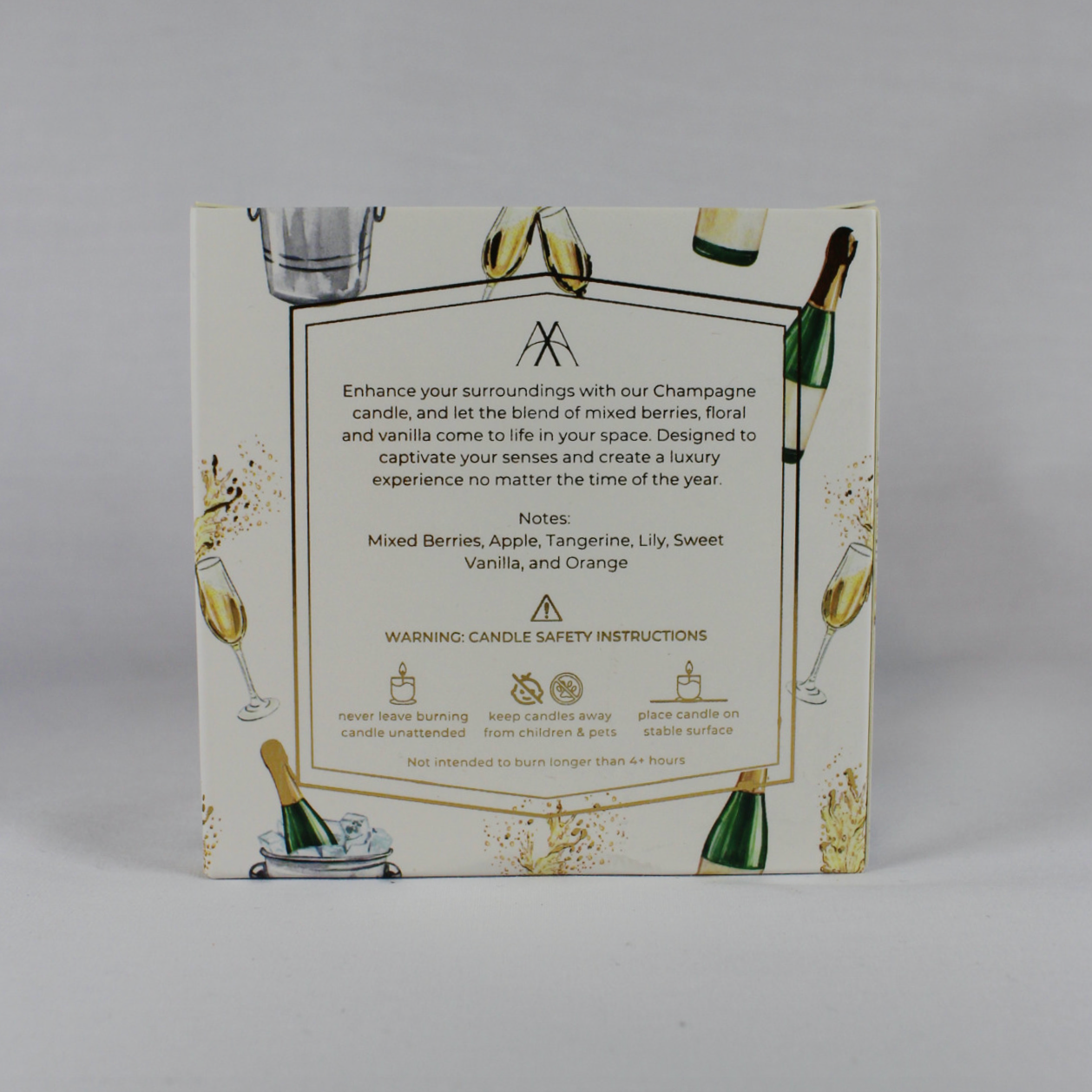 Champagne Candle