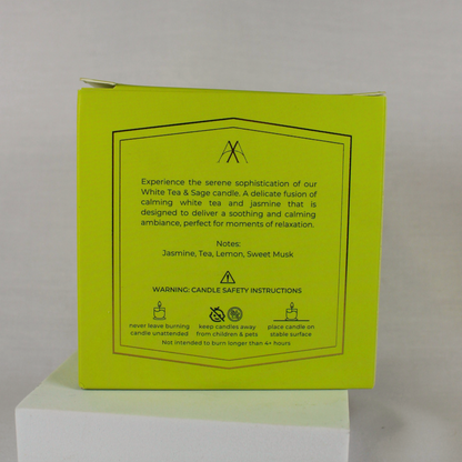 White Tea &amp; Sage Candle