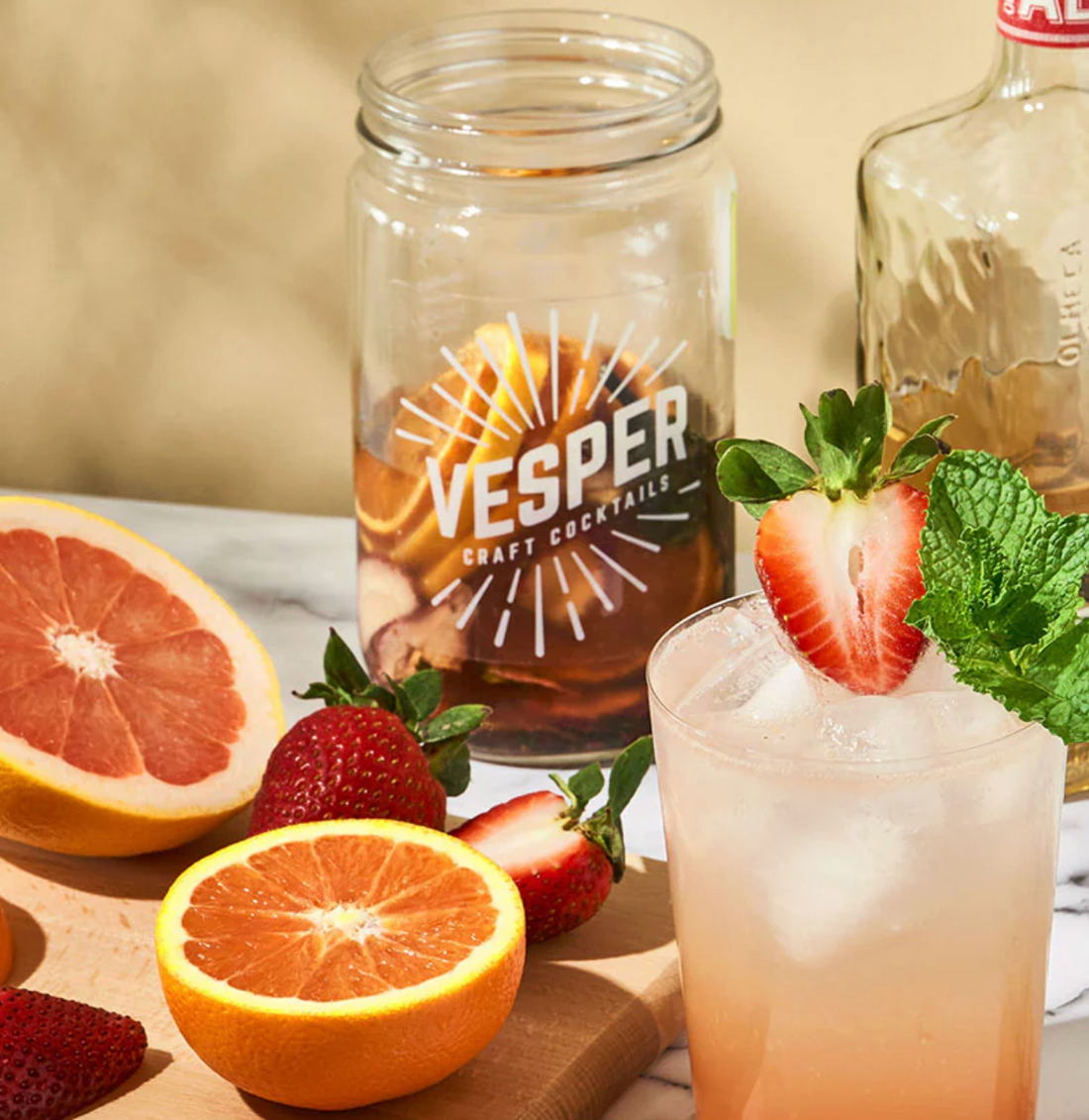 Craft Cocktail Infusion Jars