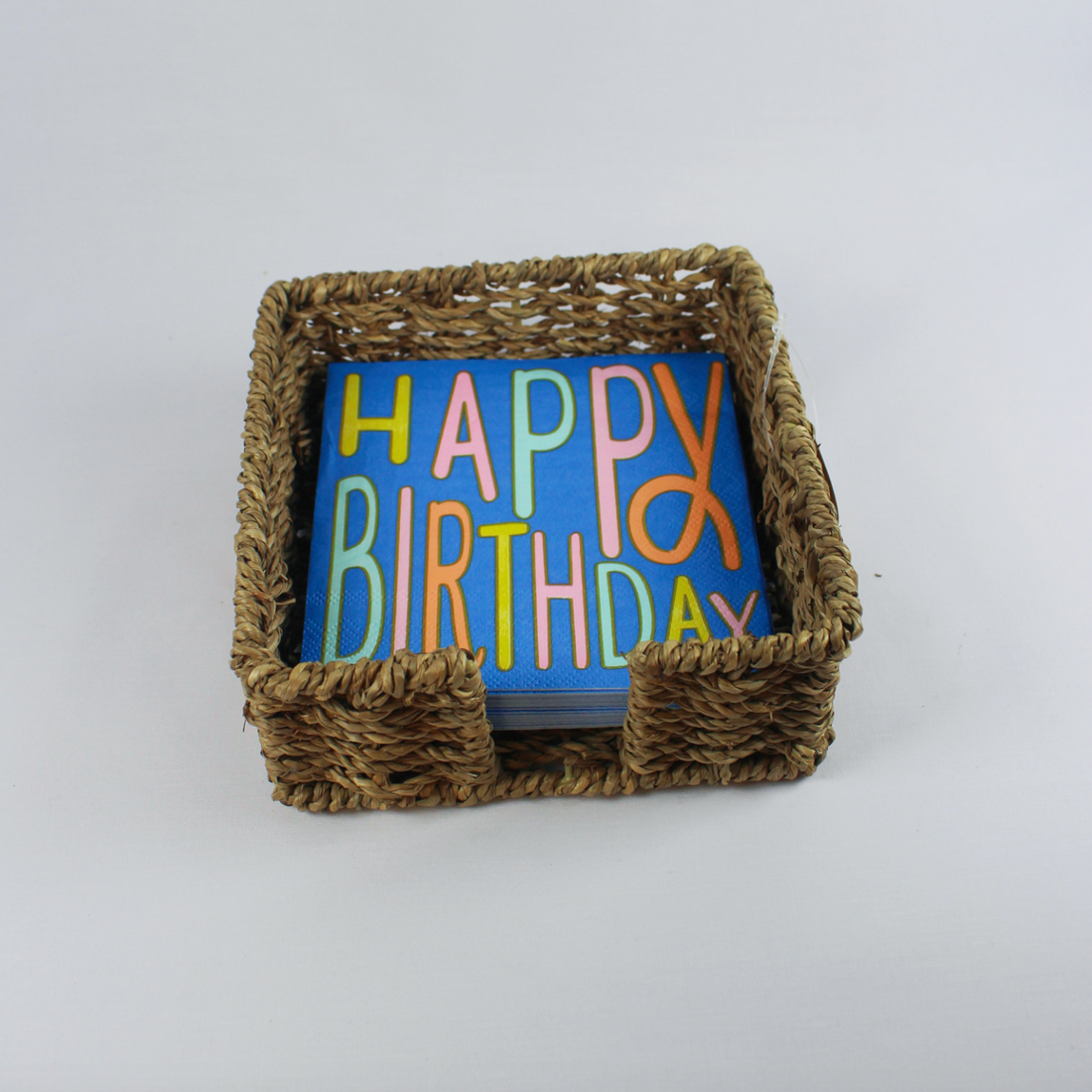 Seagrass Cocktail Napkin Holder