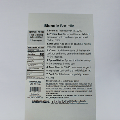 Blondie Bars Mix