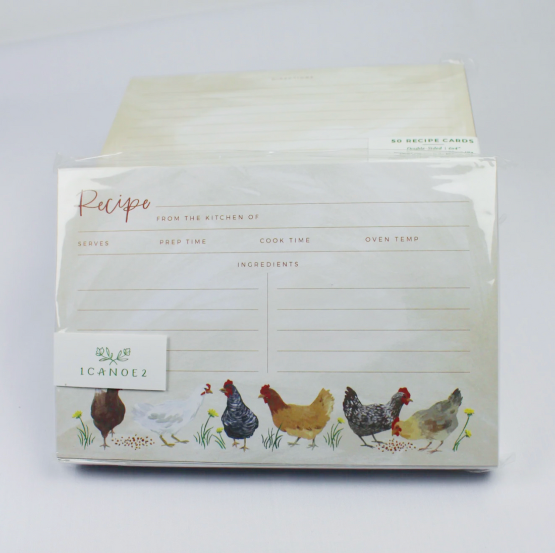 Chicken Meadows Recipe Cards