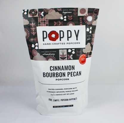 Cinnamon Bourbon Pecan Popcorn