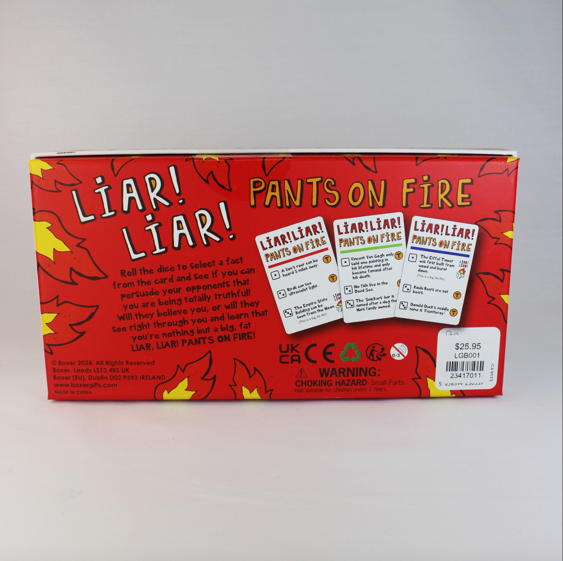 Liar Liar Pants On Fire Game