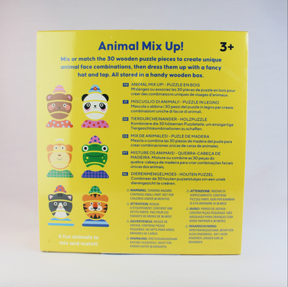 Animal Mix Up! Wooden Puzzle