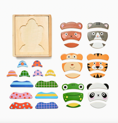 Animal Mix Up! Wooden Puzzle