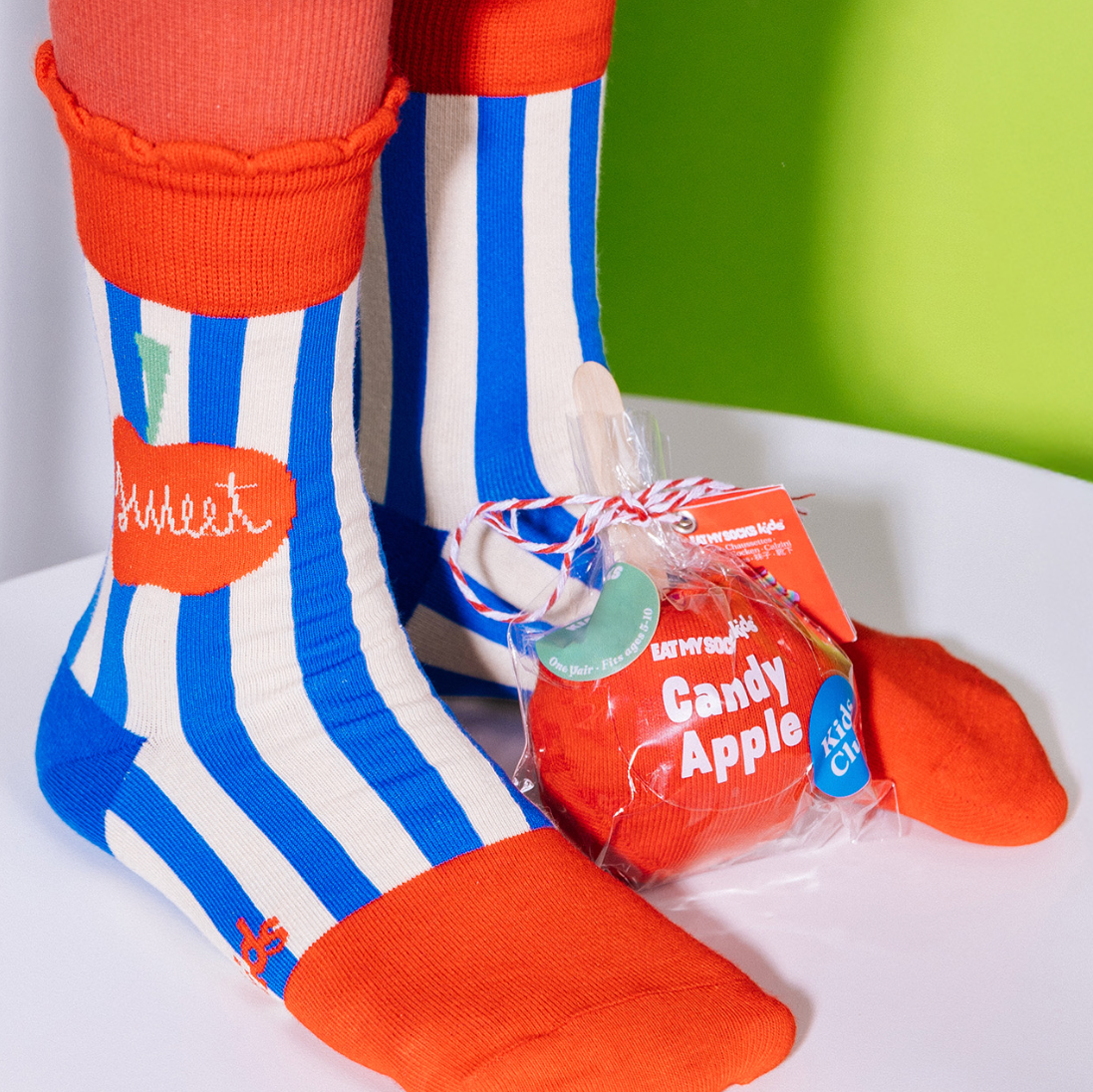 Candy Apple Socks