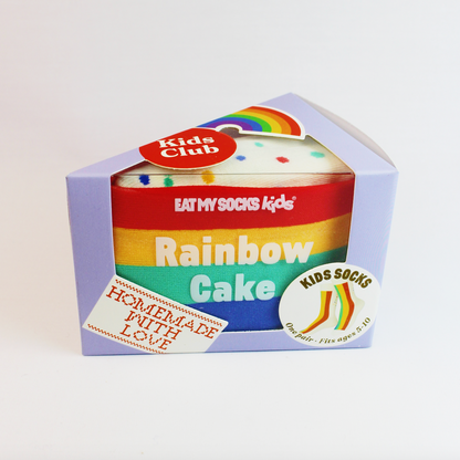 Rainbow Cake Socks