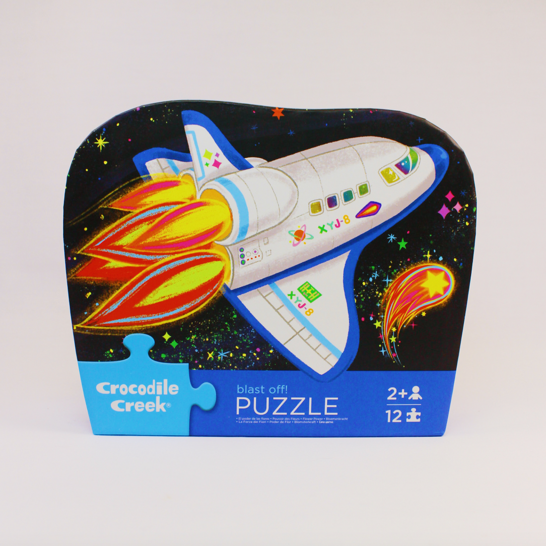 12 Piece Blast Off Mini Puzzle