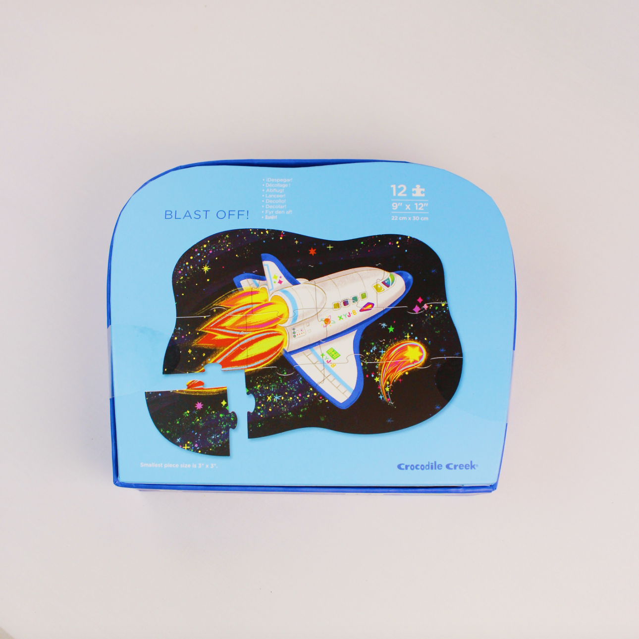 12 Piece Blast Off Mini Puzzle