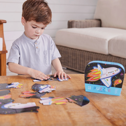 12 Piece Blast Off Mini Puzzle