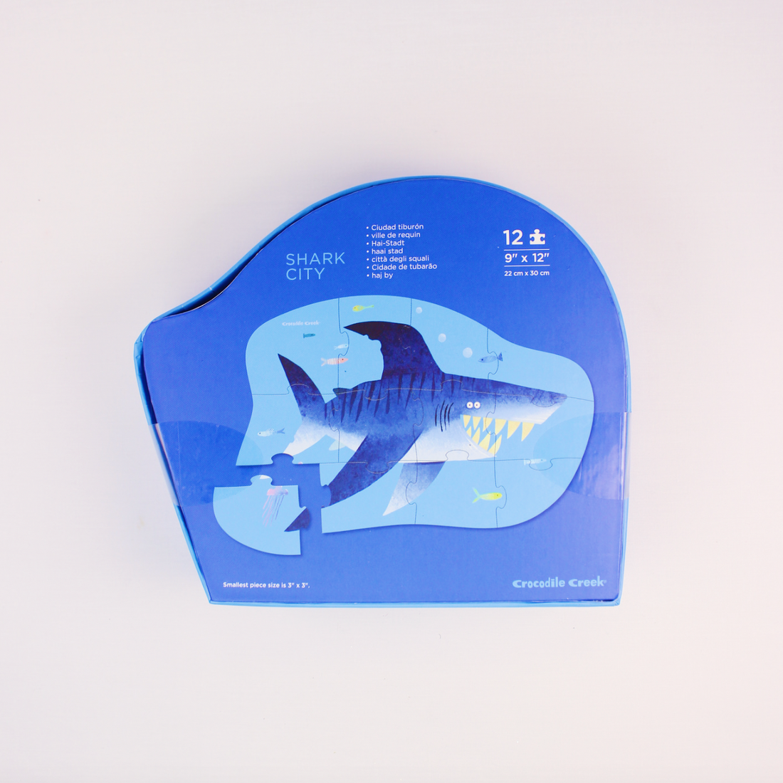 12 Piece Shark City Mini Puzzle