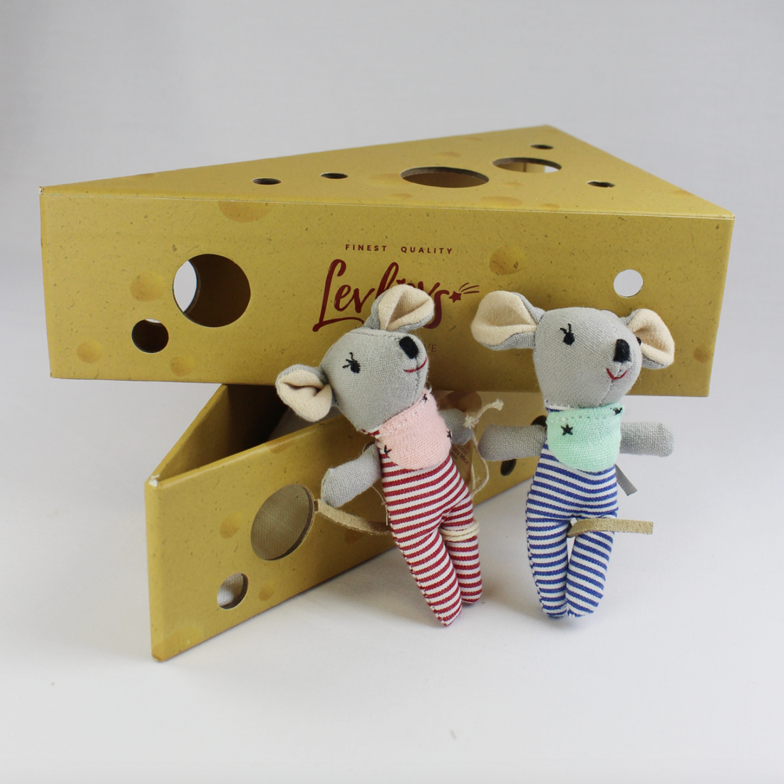 Baby Mice in Cheese Box