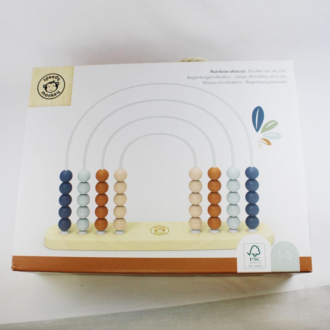 Pastel Rainbow Abacus